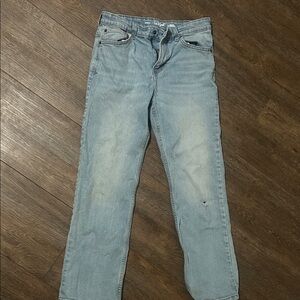 Cat & Jack big boys bootcut Jeans in Light Blue